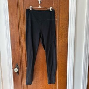 girlfriend collective Black High-Rise 28” Leggings - medium